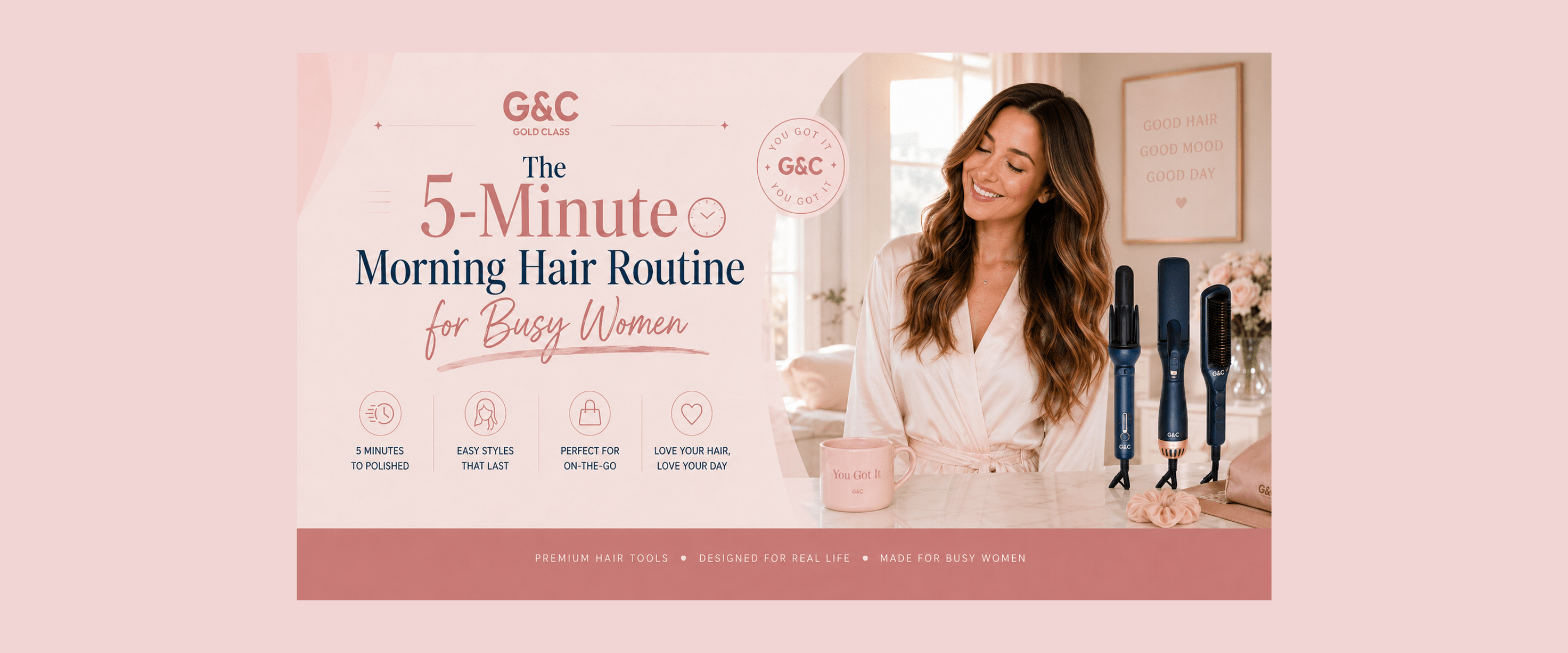 The 5-Minute Morning Hair Routine for Busy Women