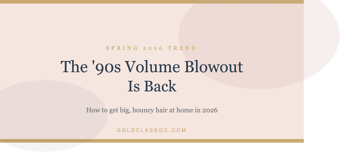 The '90s Volume Blowout Is Back: How to Get Big, Bouncy Hair at Home in 2026