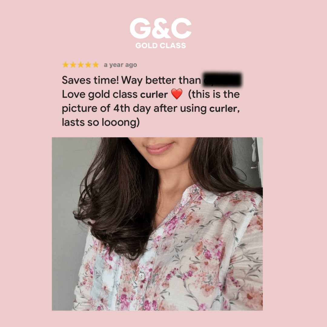 G&C Auto Curler – professional hair tool by Gold Class G&C automatic hair curler