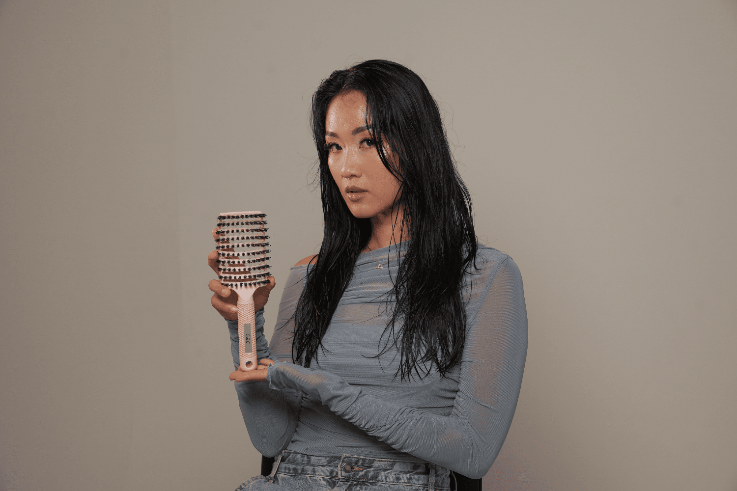 G&C Detangling Brush | Gentle Hair Detangler for Wet & Dry Hair