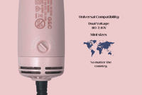 Professional hair tool by Gold Class G&C Mini Blowout Brush – Dual Voltage Travel small Dryer Brush